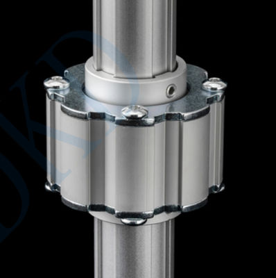 DYE28-12 Lean Pipe Rotator Industrial Aluminum Profile Slew Bearing Roller
