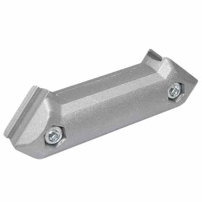DYJ19-A09D Wholesale 45° Double Side Tubing Joints Aluminum Lean Pipe Connector OD19 mm Industrial Safety Fixed Bracket