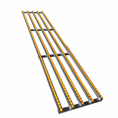 2040C Fluent Bar Connector Fixed Lean Pipe Gravity Fluent strip Joint Aluminum Alloy Roller Track Joint