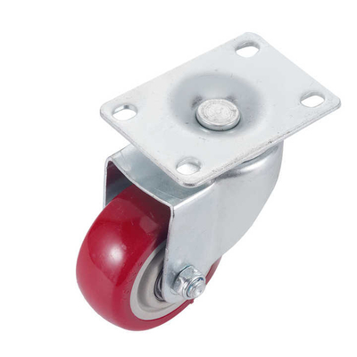 4 Inch Medium Flat Casters Red Wheel Castors Freezer Accessories Chiller Part
