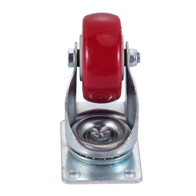 4 Inch Medium Flat Casters Red Wheel Castors Freezer Accessories Chiller Part