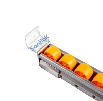 Plastic Wheel Heavy Duty Roller Rail For Lean Pipe Roller Rail Rack System