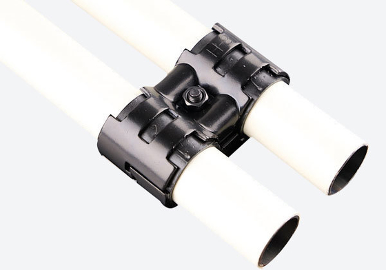 Lean Pipe Connector H-9 Black Electrophoresis Joint