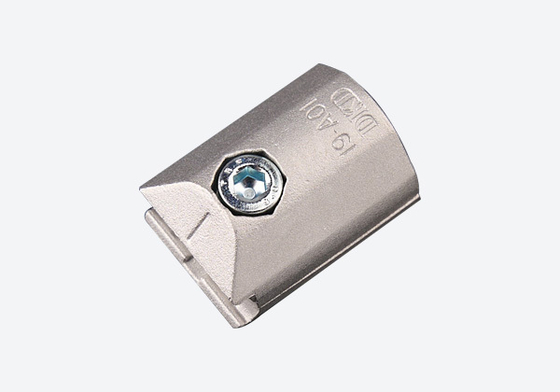 DYJ19-A01 Outer Straight Connector For Aluminium Alloy Lean Pipe Tubes