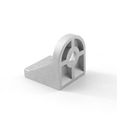 Aluminum Alloy 90 Degree Wall Mount Reinforced Small Angle Bracket