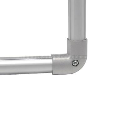DYJ19-A15 Metal Tube Fittings Two Way Round 90 Degree Elbow Connector Aluminium Pipe Joint Pipe Connector