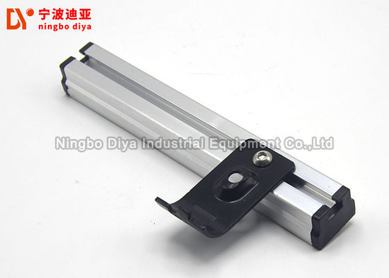 Mini Size Plastic Roller Track , Aluminium Alloy Roller Track Fluent strip 24mm Height
