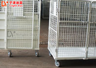 Warehouse Q235 Mesh Wire Cage Metal Steel Pallet Box for Storage