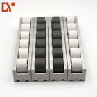 40*33 Aluminium Alloy Flow Rail PP Plastic Roller Track Durable For Industry