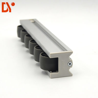 Precision Skate Wheel Fluent strip Rails For Warehouse FIFO Sliding Rack