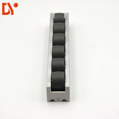 Precision Skate Wheel Fluent strip Rails For Warehouse FIFO Sliding Rack