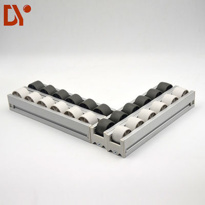 Sliding Roller Track Fluent strip / Gravity Roller Track For Industrial Storage