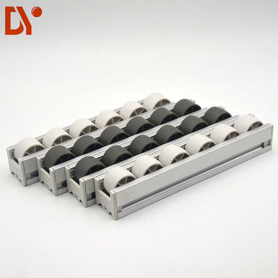 Sliding Roller Track Fluent strip / Gravity Roller Track For Industrial Storage