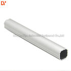 Industrial Aluminium Lean Pipe Cylindrical Profile 1-2.0mm Thickness Sliver Colour