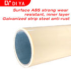 Structural Plastic Coated Steel Tube / Cold Rolled Steel Tube PE / ABS Surface Treatment