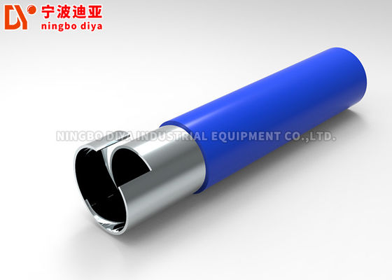 Modular pipe system OD 28mm PE Coated OEM Design Lean Pipe rack system