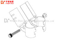 Lean Steel Tube Connectors / Steel Pipe Joints Fasten Style 2.5mm Thickness