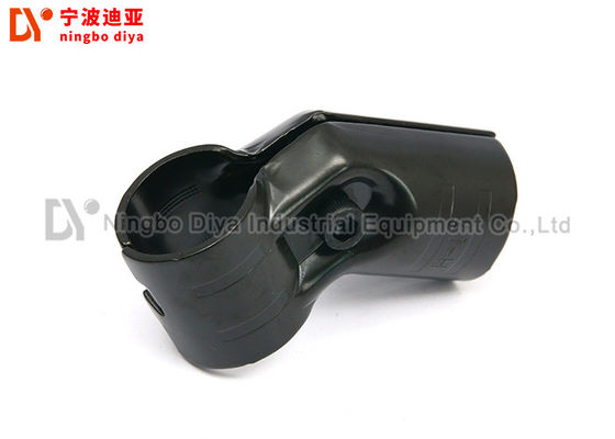 Lean Steel Tube Connectors / Steel Pipe Joints Fasten Style 2.5mm Thickness