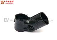Lean Steel Tube Connectors / Steel Pipe Joints Fasten Style 2.5mm Thickness