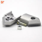 Aluminum Lean Tube Connector For Connecting 28mm Tube Oxidation Blasting
