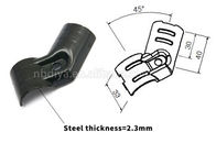Black Color Pipe Joint System / Steel Tube Connectors For 28mm Pipe CE