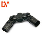 Iron Metal Pipe Connectors / Roller Track Hardware Resistance To Corrosion