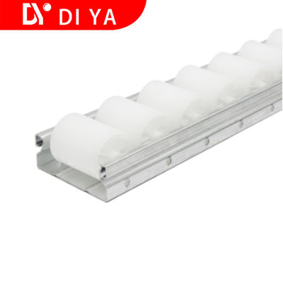 Antistatic Plastic Roller Track For Warehouse Storage Fluent strip Line And Track System