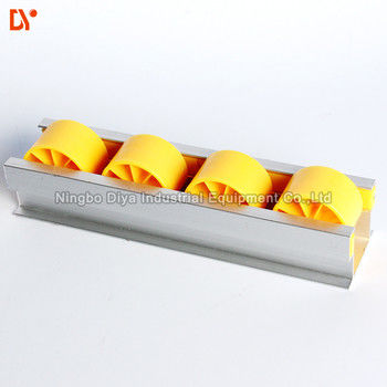 Antistatic Plastic Roller Track For Warehouse Storage Fluent strip Line And Track System