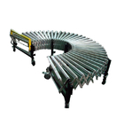 Extendable Gravity Flexible Skatewheel Conveyor Electric Container Unloading