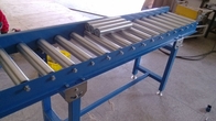 Warehouse Flexible Gravity Roller Conveyor With Adjustable Feet