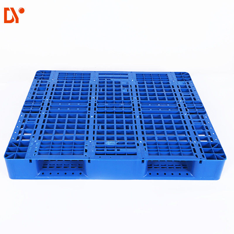 Heavy Duty Single Side Stackable Plastic Pallets For Warehouse Storage Stacking