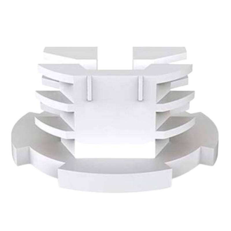 Lean Insert Table DYP28-03 Lean Pipe Fittings Aluminum Extrusion Tube End Cover T Slot ...
