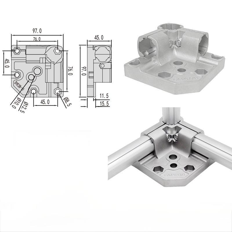 DYE28-11 Hot Sale Cheap Top Quality Integral Installation Base for ...