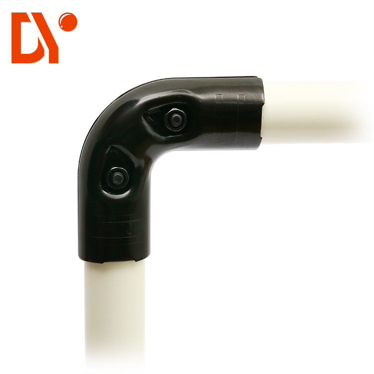 Lean Wire Black Plating Metal Lean Pipes Flexible Pipe Connector Metal Joint for ...