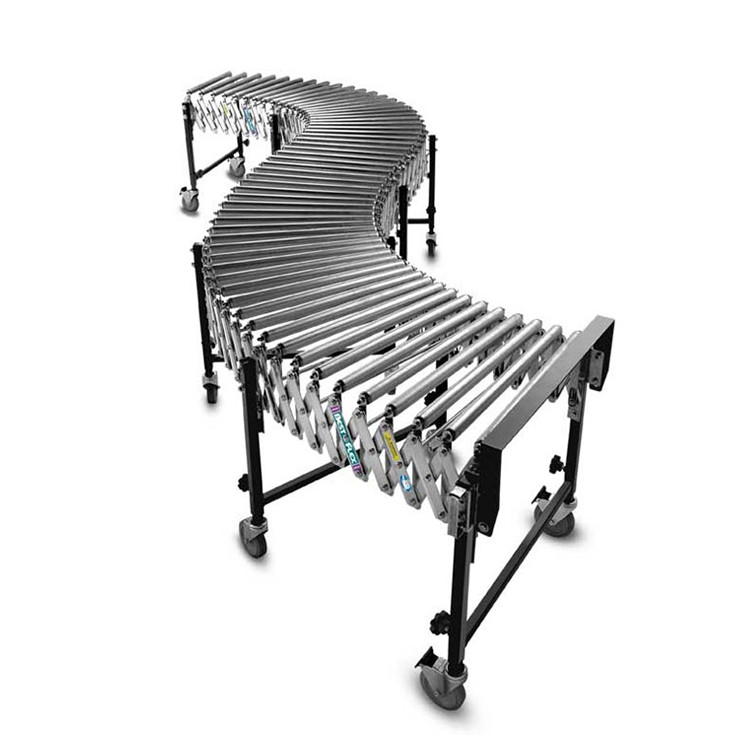 Cs Telescopic Belt Conveyor Flexible Discharge Roller Conveyor System