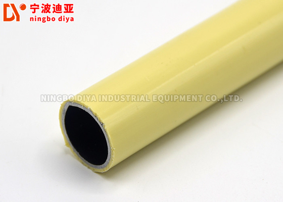 Round Beige Stainless Steel 201 Lean Pipe For Industries