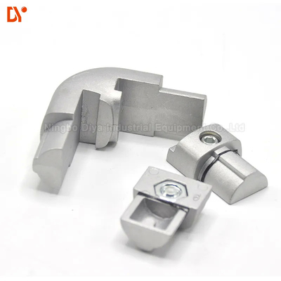 DYJ28-B15 Sandblasting Metal Pipe Connectors / Aluminium Alloy ADC12 Pipe Rack Joint