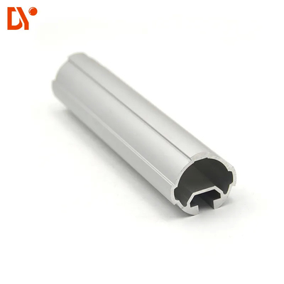 DY28-02A Aluminum Lean Pipe T-Slot Frame Tube For Pipe Rack System