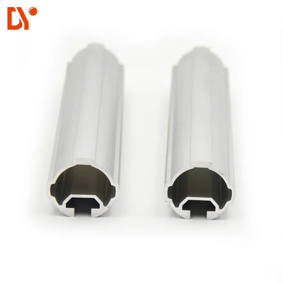 DY28-02A Aluminum Lean Pipe T-Slot Frame Tube For Pipe Rack System