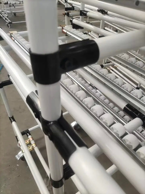 Roller Track Pipe Rack System and Pipe Rack Storage