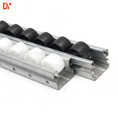 DY-4033 Aluminum Alloy Fluent Strip Edge Wheel Slide Rail Customized Length