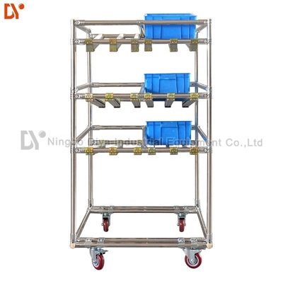 Workshop Heavy Duty Pipe Rack System And Coated Pipe Storage Rack