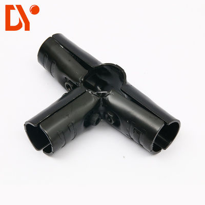 Anti Static Lean Tube Connector Cold Welded 2.0mm Wall Thick For Assemble Line