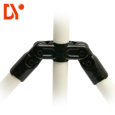 Professional Stainless Metal Pipe Connectors Black Color Anti Corrossion