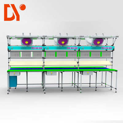 Automated Flexible Lean Production Line With Double Face Fluent strip Belt