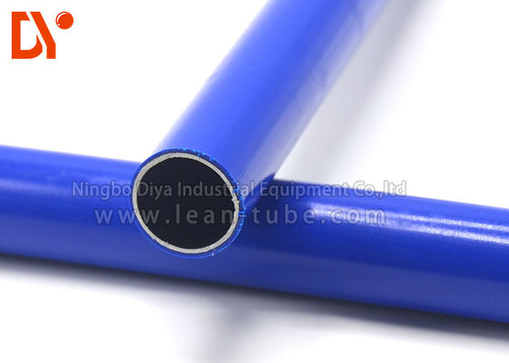 Round Lean Anti Static Pipe Stable Structure Easy Installation For Handling Equipment