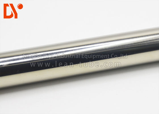 Cold Rolled Steel Lean Tube Anti Static Glossy Surface Custom Length
