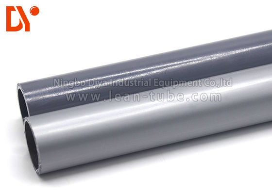 Cold Rolled Plastic Coated Steel Tube Diameter 28mm Custom Color For Workshop