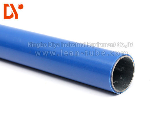 Colorful Plastic Coated Steel Tube , PE Surface Cold Rolled Steel Tube