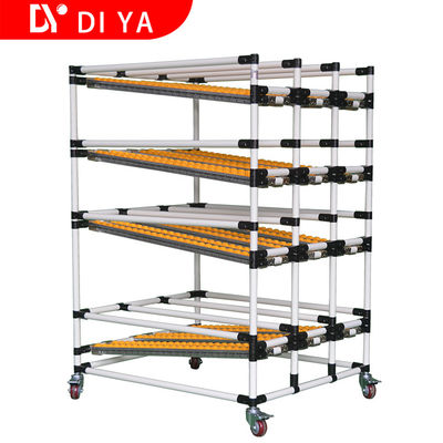 Wholesale Aluminum Roller Track For Pipe Rack System Flow Rail / Racking System/ Flow Roller Fluent strip Track